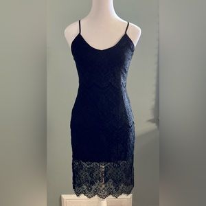 Forever 21 black lace dress